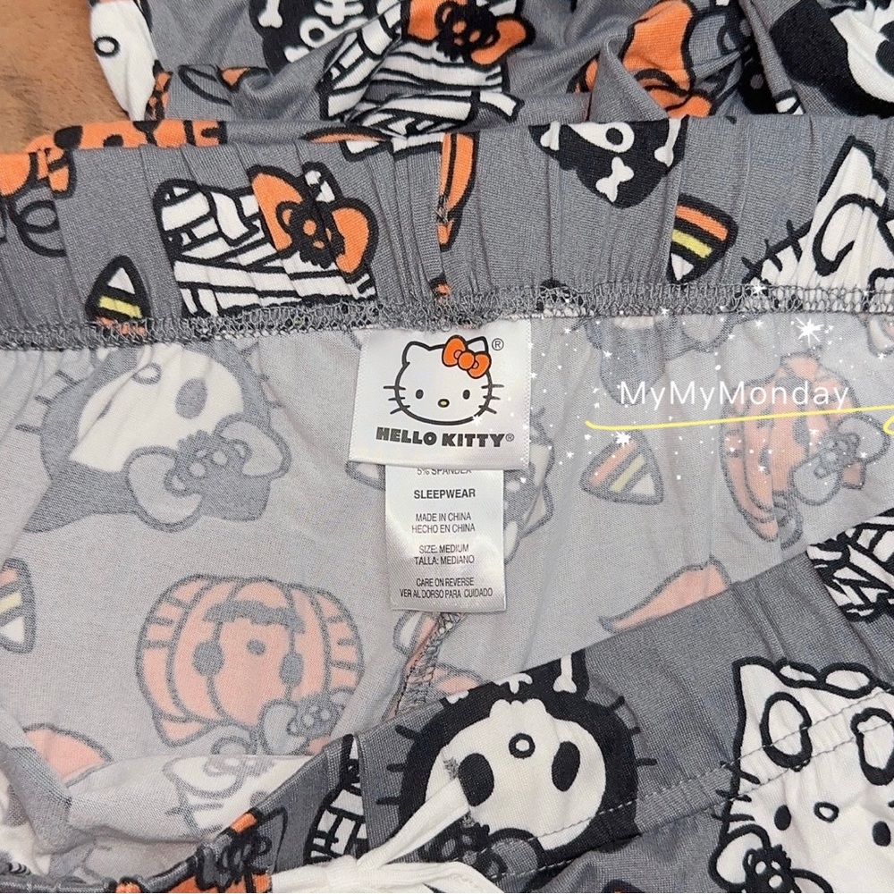 Hello Kitty Halloween Pajama Pants NWT - Picture 4 of 4
